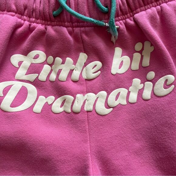 Edikted Sweatpants Little Bit Dramatic Pink Womens Size Medium - Picture 5 of 10